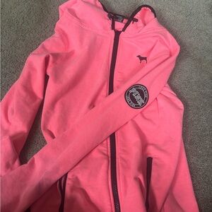 PINK Victoria's Secret Bright Pink Hoodie